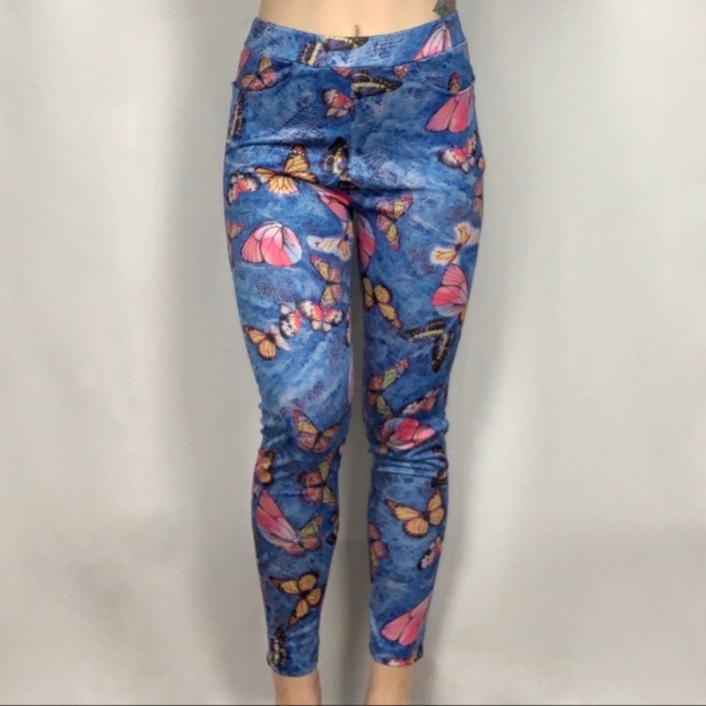 Dollskill Butterfly Print Leggings